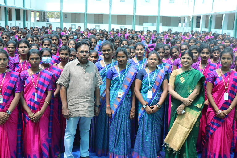 IVDP Distributed Uniform Worth Of Rs.3.58 Lakhs To Govt.women College, Karimangalam