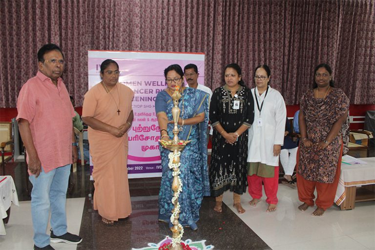 IVDP launched a Cancer Screening program for its SHG members